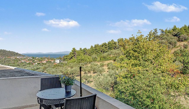 Room 'Orama 35' with Sea View, Wi-Fi and Air Conditioning in Εύβοια