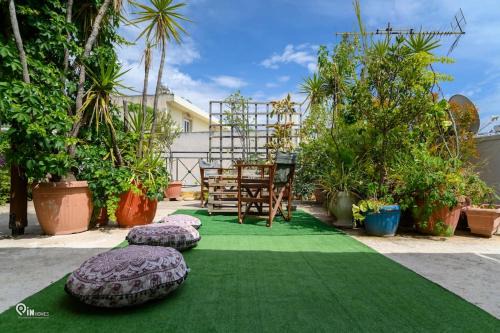 Rustic - Private Rooftop Garden & City View Studio in Egaleo-Athens in Athens