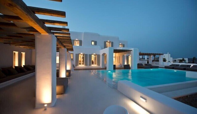 Sapphire Mykonos 7BR Infinity Pool Town Views