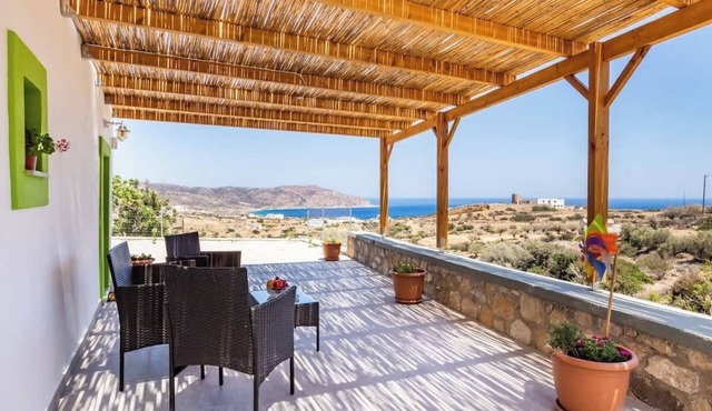 Sea View 1BR with Private Terrace in Karpathos