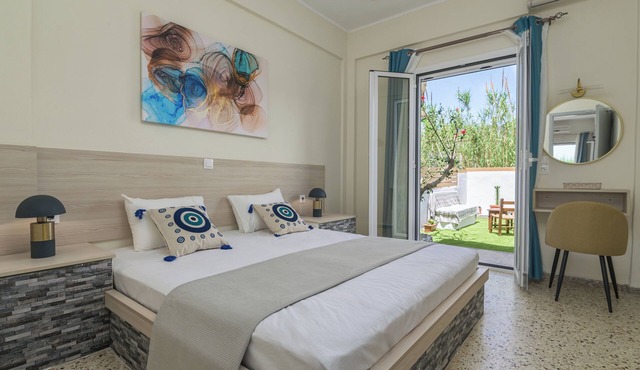 SOLE e MARE #A3 Beachfront Apartment – Just 10 Meters from the Sea! in Koutsouras