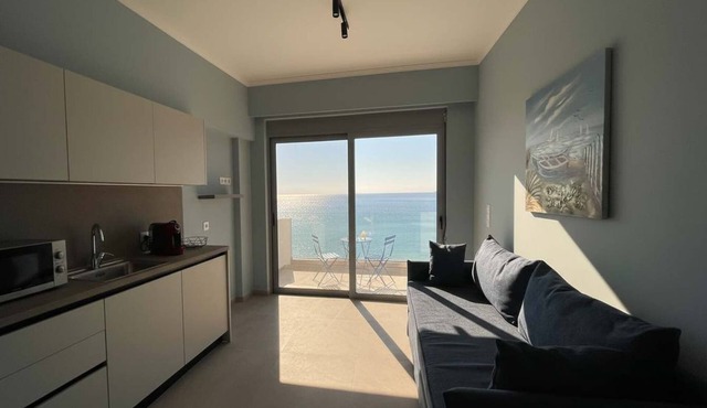 Stay in Charaki Facing the Sea