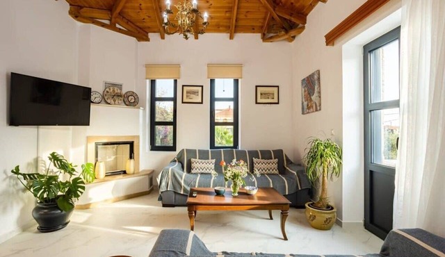 Stoupa Stone Built Home, A breath Away to the Sea in Stoupa