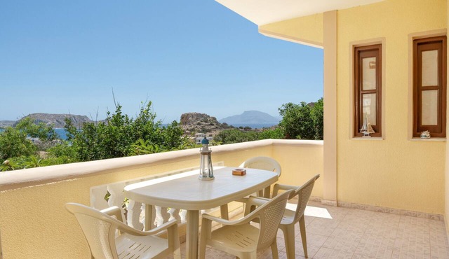Studio 1 Apartment with Sea View and Balcony in Karpathos