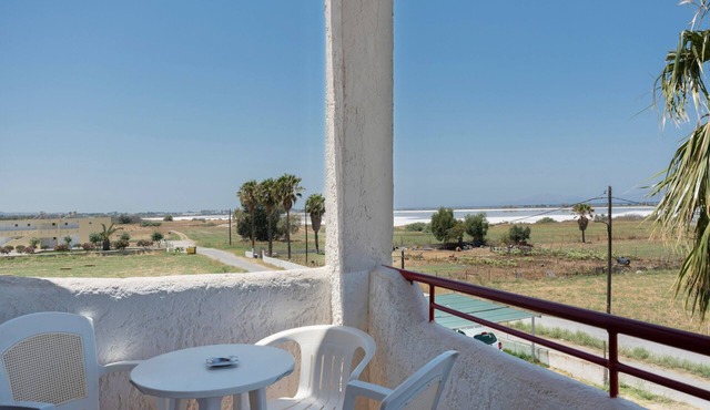 Studio Apartment 'Golden Sun 8' with Sea View, Shared Pool and Wi-Fi