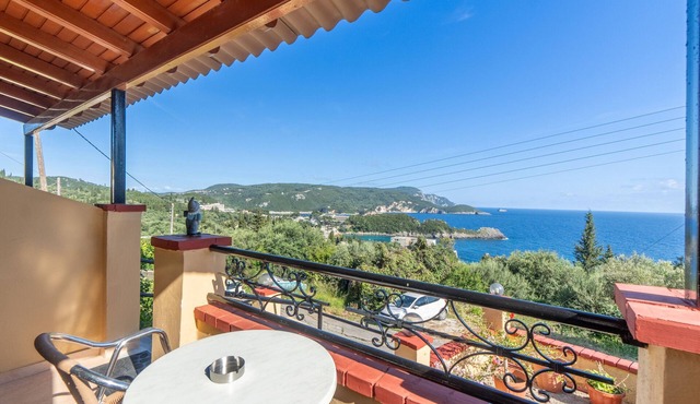Studio Apartment 'One Bedroom Apartment Vasillis' with Balcony, Wi-Fi and Air Conditioning in Corfu