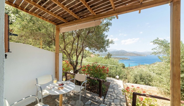 Studio with Mirabello Bay View in Agios Nikolaos