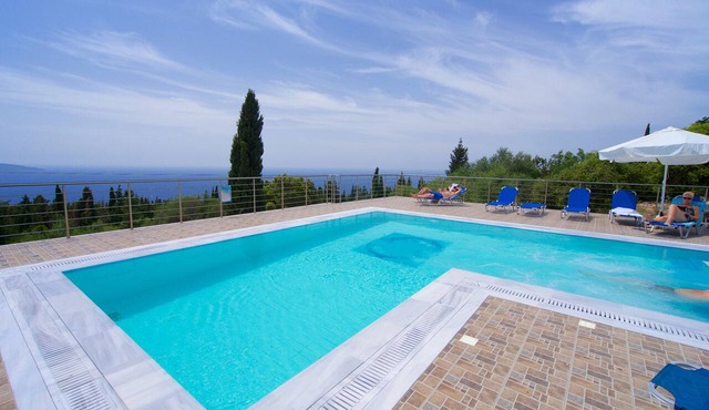 Studios Vrionis Panoramic Sunset in Kefalonia