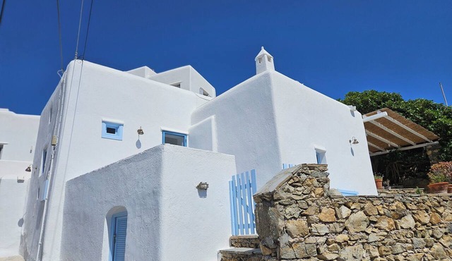 Stylish Traditional Village Stone House with Garden - Mykonos in Ano Mera