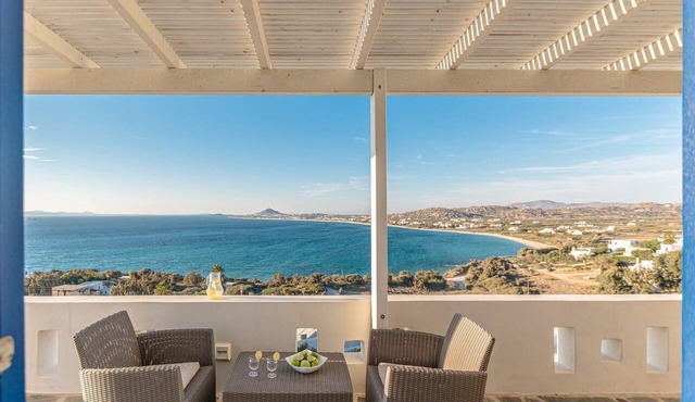 Sylorien Maisonette, Divine Sea Views, Furnished Terrace, Naxos