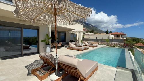 Thalassasense villa lourdata in Kefallonia