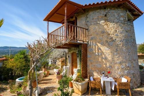 Traditional Windmill-Milos in Kroústas