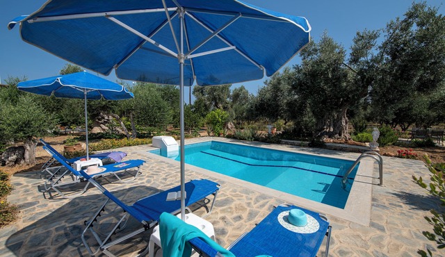 Villa Amelia, modern and tasteful house in Cretan nature in Rethymno