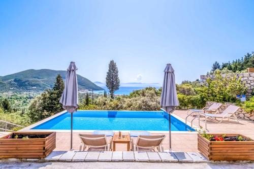 Villa Anna Lefkas in Póndi