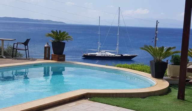 Villa Apollon with private pool & sea view in Porto Cheli