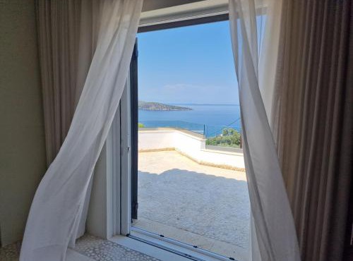 Villa Arian mit tollem Meeresblick und Luxusausstattung in Gialasi in Ancient Epidauros