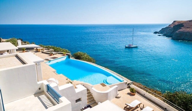 Villa BluEros · 8BR Syros Estate · Infinity Pool
