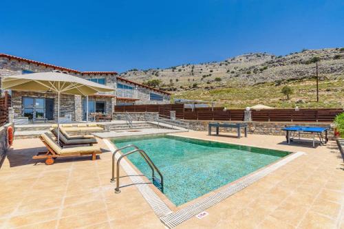 Villa Chloe Seastone by Villa Plus in Kiotari
