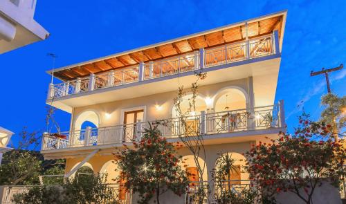 Villa Eleni - Maisonette with Ocean panorama terrace in Alikanas