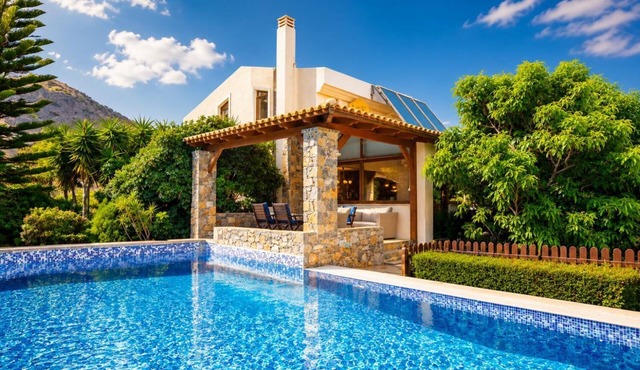 Villa Elounda Blue - Four Bedroom Villa, Sleeps 8 in Plaka