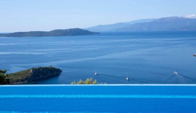 Villa Ethra With Beautiful Sea Views in LEFKADA