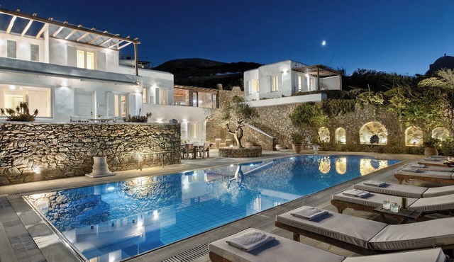 Villa Galaxy Mykonos Private Pool Villa in Ftelia , Mykonos