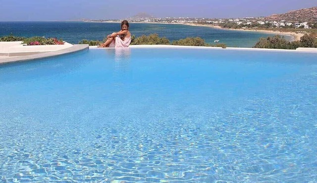 Villa Meadow 5 pax Private Infinity Pool Beach Hotel Villa Paradise Naxos