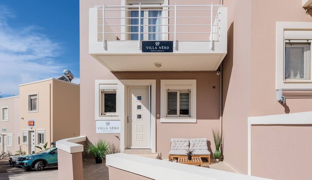Villa Nero - A beautiful 2-bedroom villa with Mini Pool, 5 min from the beach! in PLAKIAS