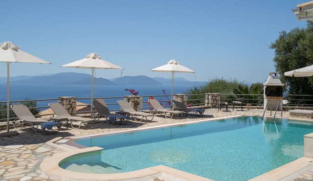 Villa Olivia – Panoramic Sea View Retreat in Lefkada
