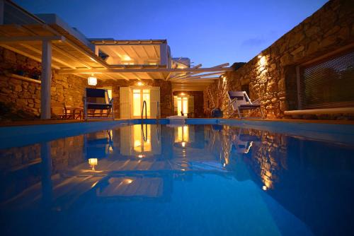Villa Princess 1 4Bed with Pool Panormos Beach in Mykonos