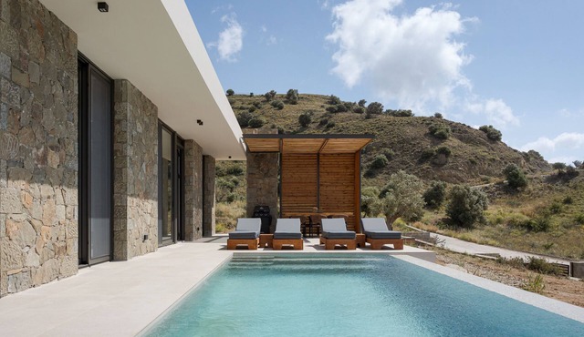 Villa Sunrise with Sea View, Saint George Horizon Villas in Rethymno