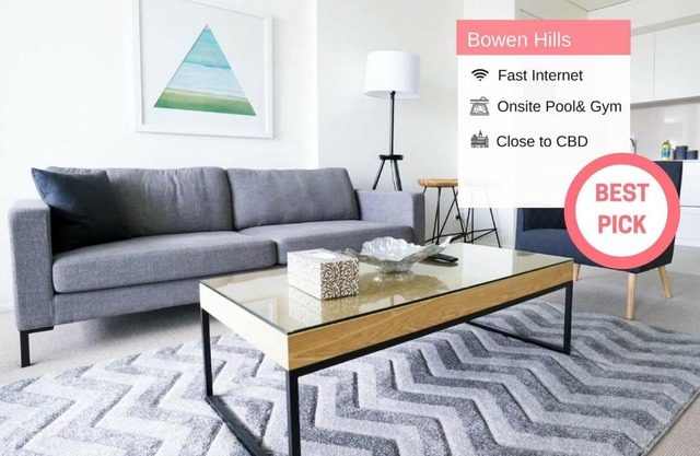Bowen hills 1703 · BOWEN HILLS 1 Bedder @StPaulsTce - 3km to CBD