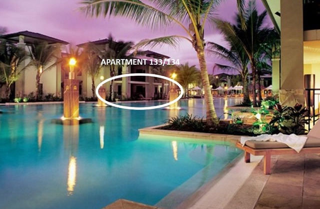 Sea Temple Port Douglas 3 Bedroom Lagoon Swimout