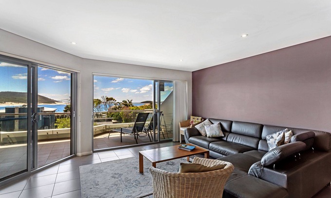 Fingal Bay Apartment | Family Friendly Beach Apartment w/Spectacular Bay Views - 100m from the beach!