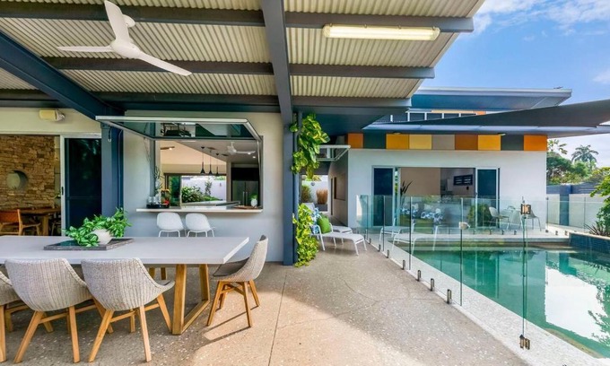 Parap House | Lily Pad Retreat - A Luxe Poolside Parap Oasis