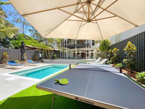 Golden Beach House | Luxurious 4 Bed Mediterranean Oasis with Pool