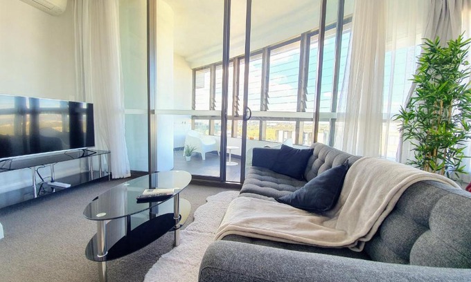 Sydney Olympic Park Apartment | Luxury Level 2-bed 2-bath City View Apt in Olympic Park