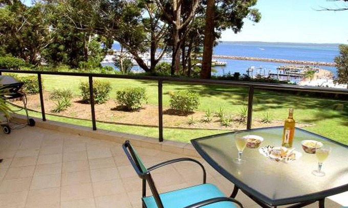 Nelson Bay Apartment | Magnus Pines, 2,52-56 Magnus Street - Apartment with stunning views, linen and bed making, Wi-Fi and Air con