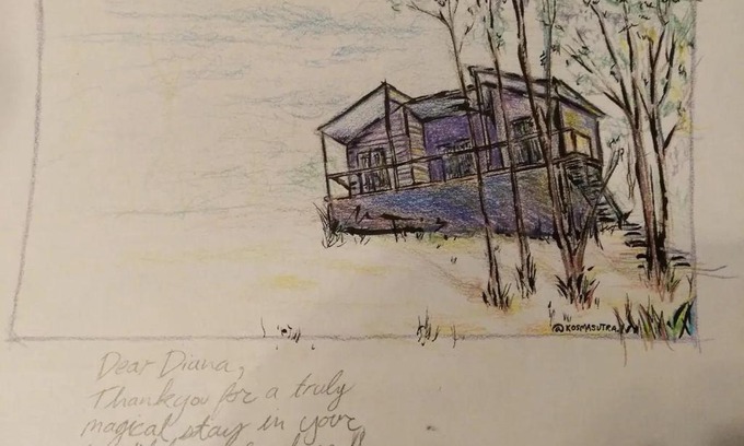 Hepburn Springs House | Purple House - corner spa, views and wildlife