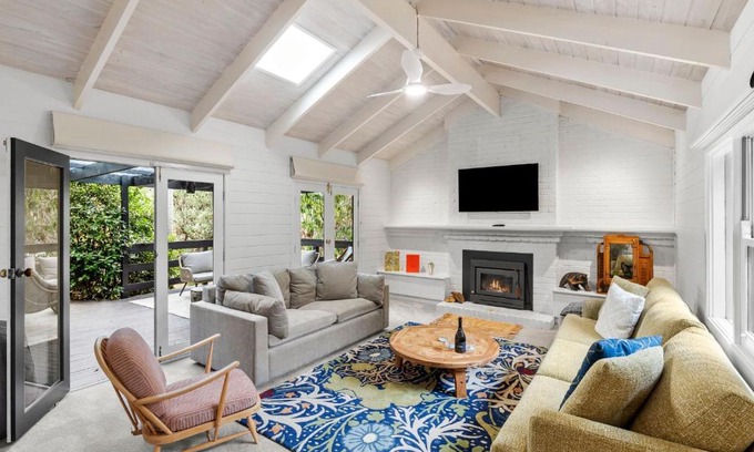 Ocean Grove House | Tawny frog mouth in the trees