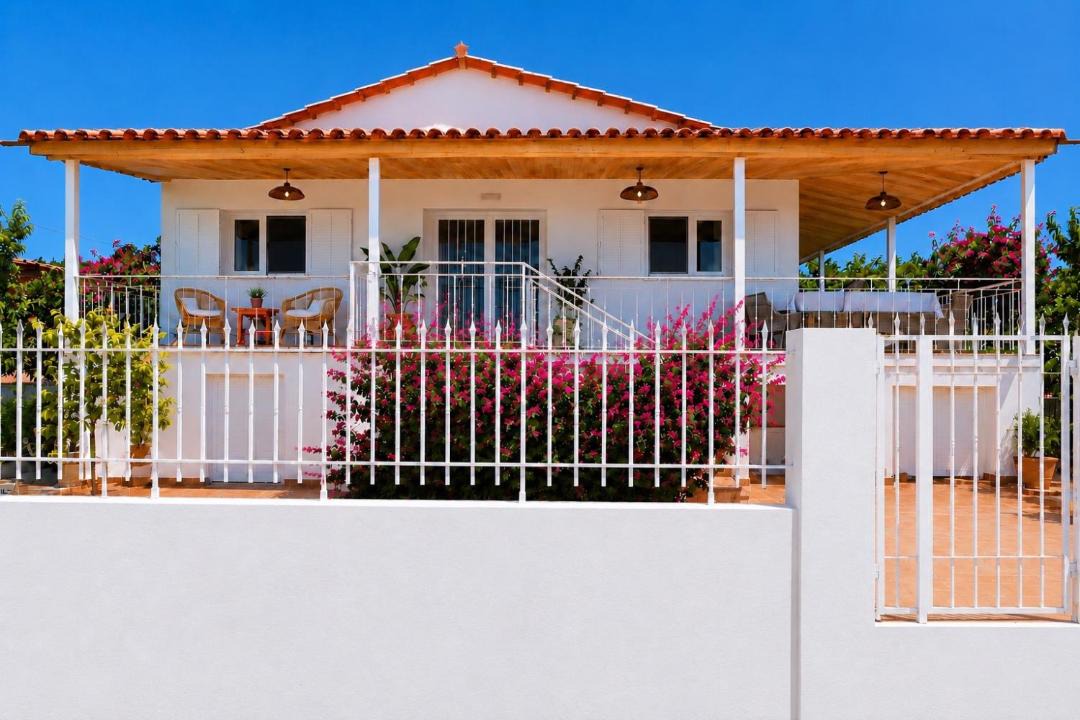 Malakonta House | La bouganvillia à Érétrie, Ile d'Eubée, Grèce