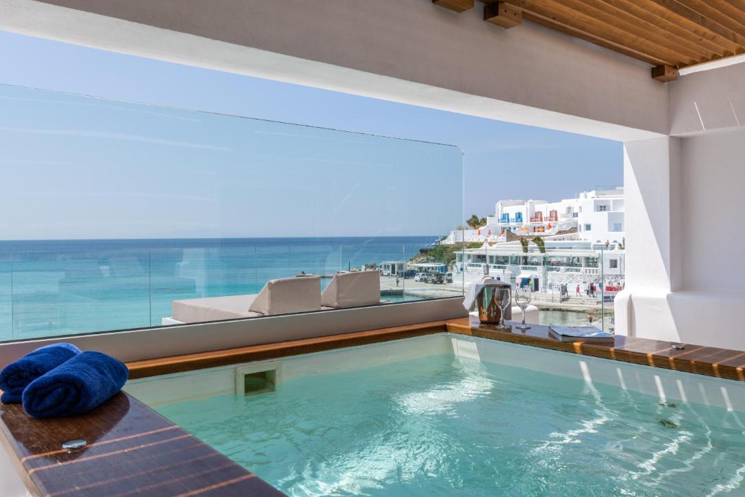 Platis Gialos Hotel | Mykonos Kosmoplaz Beach Resort Hotel