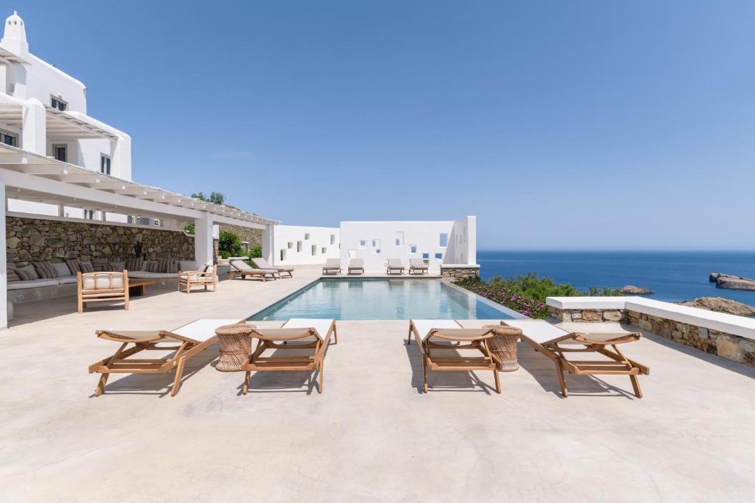 Mykonos Villa | Bohemian Blue Villa - 7 BDRM - beach in 200m - MG Villas
