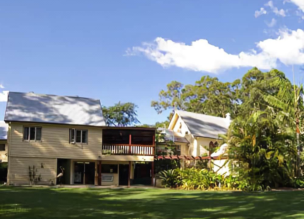 Photo of Buildings in Glass House Mountains