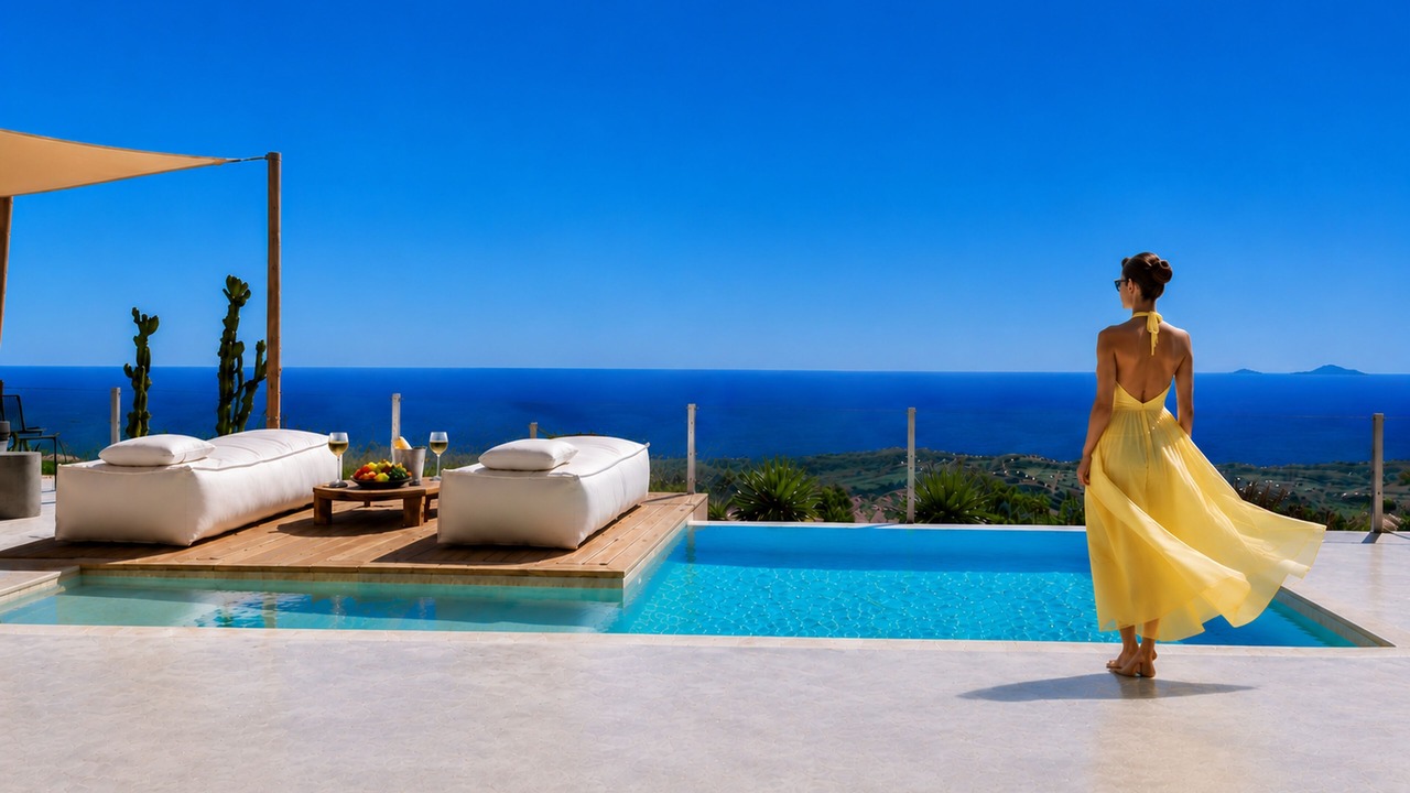 Photo of Patio Balcony in Santorini