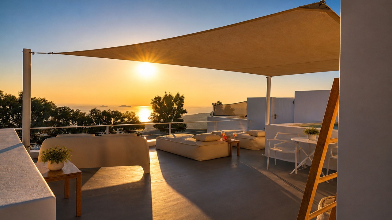 Photo of Patio Balcony in Santorini