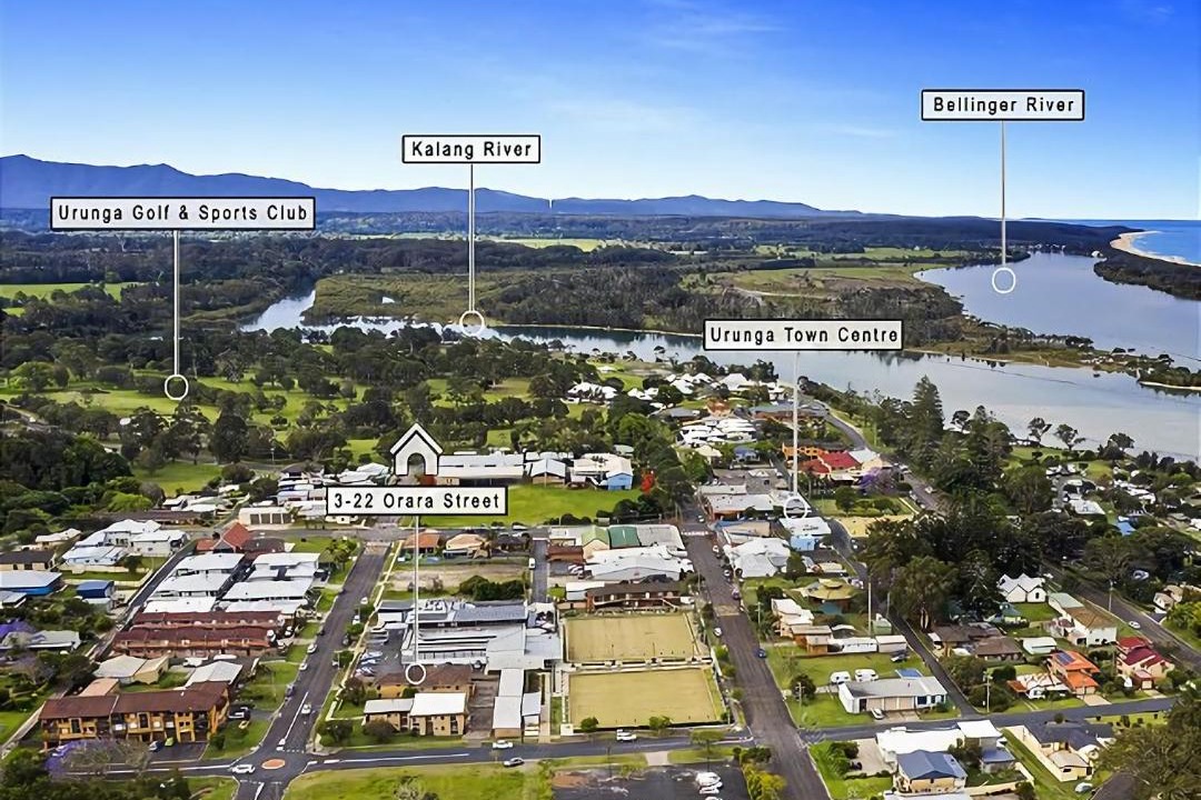 Photo of Buildings in Urunga