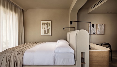 Aegean Room Sea View with Private Hot Tub