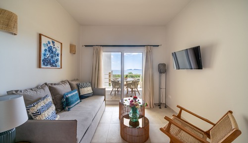 Double Room, Multiple Beds, Balcony, Sea View (07)