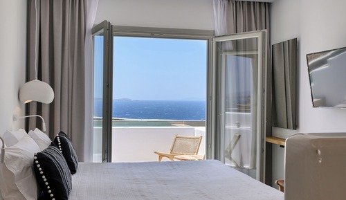 Deluxe Double Room, 1 King Bed, Private Pool, Sea View